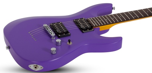 SCHECTER C-6 DELUXE SATIN DARK PURPLE фото 7